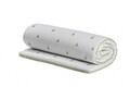 Topper saltea Confort Eucalyptus, Green Future, 90x190 cm, H 5 cm