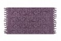 Set 2 prosoape de maini 50x90 cm, 100% bumbac, Saheser, Bağlamalı Firuze  Purple