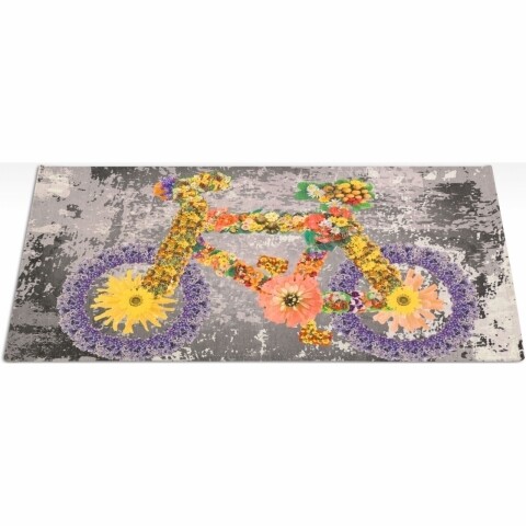 Covor rezistent Webtappeti Bike 60x190 cm, multicolor