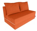 Canapea extensibila Urban Living, 136x80x40 cm, Orange