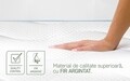 Saltea Argentum Therapy PLUS 180x190 cm, 14+6 Memory Arctic Gel, Husa cu ioni de argint, 7 zone de confort, Super Ortopedica, Anatomica