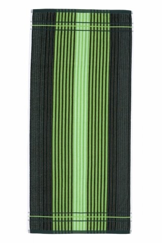 Prosop de plaja Lines, Heinner, 70 x 140 cm, 80% bumbac/ 20% poliester, verde