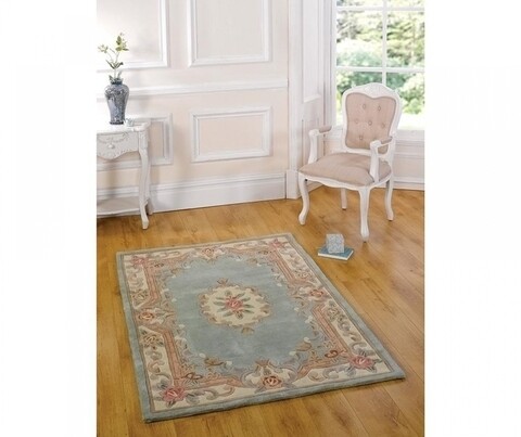 Covor Aubusson Green, Flair Rugs, 75x150 cm, lana, multicolor