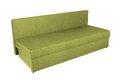 Canapea extensibila Alfi 192x80x77 cm cu lada de depozitare, Lime/Stripes