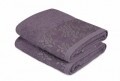 Set 2 prosoape de maini 50x90 cm, 100% bumbac, Soft Kiss, Pamela  Purple