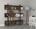 Biblioteca D2306OKTL160M102, Gauge Concept, 160x35x180 cm, PAL, aluna