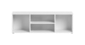 Raft Jaris cu 4 spatii de depozitare, 145 x 35 x 48 cm, PAL, alb