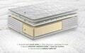 Saltea ortopedica Aloe Vera PLUS Dual Confort, 180x200x30cm, Memory 4 cm, 7 zone de confort, reversibila, fermitate medie