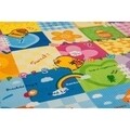 Saltea educativa cu 2 fete Kids, U-Grow, 180x150 cm, multicolor