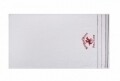 Set 3 prosoape de maini Beverly Hills Polo Club, 50x90 cm, 100% bumbac, alb/rosu/bleumarin