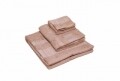 Set 3 prosoape de baie Tortilla, Bedora, 100% bumbac egiptean, 140 x 70 cm/50 x 90 cm/30 x 50 cm, maro