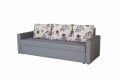 Canapea extensibila Firenze Grey Magnolia 218x85x85 cm, cu lada de depozitare