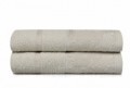 Set 2 prosoape de maini 50x90 cm, 100% bumbac, Soft Kiss, Corona  Beige