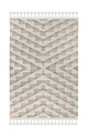 Covor ARIA HAMPTON, 80x150 cm, 100% polipropilena, Gri/Crem