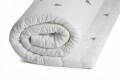 Topper saltea Memory Eucalyptus, Green Future, 90x200 cm, H 5 cm