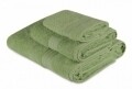 Set 3 prosoape de baie Simplicity, Hobby, 30 x 50 cm/50 x 90 cm/70 x 100 cm, 100% bumbac, verde