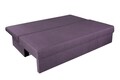 Canapea extensibila Alfi 192x80x77 cm cu lada de depozitare, Purple/Stripes