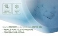 Saltea Argentum Therapy Memory Pocket 7 zone, 120x190 cm, Husa cu ioni de argint, Super Ortopedica, Anatomica