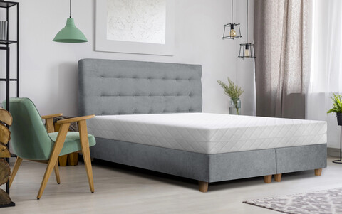 Saltea SuperOrtopedica Green Future KONFORTA Max Plus 25 cm, 140x200x25cm, Spuma poliuretanica elastica, Husa detasabila, lavabila, matlasata, hipoalergenica, Reversibila, Ferma