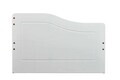 Pat multifunctional pentru o persoana cu spatiu de depozitare/pat suplimentar, 90x200 cm, Leonie 23, Inter Link, lemn, alb