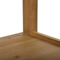 Consola cu suport pentru sticle Carlee, Versa, 80x40x80 cm, lemn de pin