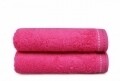 Set 2 prosoape de maini Happy, Beverly Hills Polo Club, 50 x 90 cm, 100% bumbac, Fuchsia 201, roz
