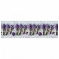 Covor rezistent Webtappeti Lavanda 58 x 190 cm, gri/mov/verde