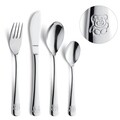 Set tacamuri pentru copii, 4 piese, Amefa, Teddy, inox