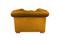 Fotoliu Oxford Chesterfield, 93x116x75 cm, Mustard