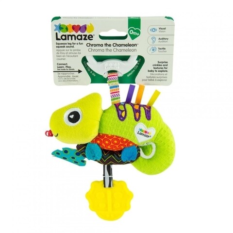 Jucarie lamaze Cameleonul Chroma, multicolor