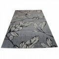 Covor Specter Grey Flower, Floorita, 160 x 230 cm, 100% polipropilena, gri