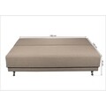 Canapea Extensibila Roma, 205x90x86 cm + lada de depozitare, bej