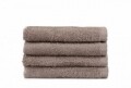 Set 4 prosoape de baie cu cos, Beverly Hills Polo Club, 30x30 cm,  100% bumbac, maro