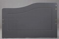 Pat multifunctional pentru o persoana, 90x200 cm, Leonie 23, Inter Link, lemn, gri