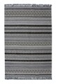 Covor rezistent IN 02 - White, Black, 160x230 cm