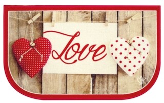 44x75 cm, Multicolor, Love