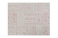 Covor Romantic Patch - Mint, Confetti, 100x125 cm, poliamida, multicolor