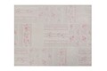 Covor Romantic Patch - Mint, Confetti, 100x125 cm, poliamida, multicolor