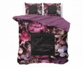 Lenjerie de pat dubla Vintage Amour Black, Royal Textile, 3 piese, 200 x 220 cm, 100% bumbac, multicolora