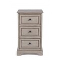 Comoda cu 3 sertare, Margaret, Bizzotto, 40x32x70 cm, MDF/lemn de pin