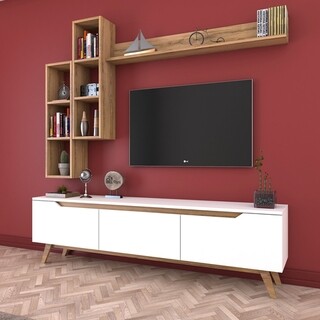 White/Walnut