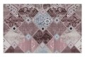 Covor Kozdere - Pink, Confetti, 100x160 cm, poliamida, multicolor