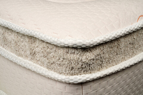 Saltea Wool 180x200 - Lână Merinos, spumă poliuretanică - Green Future