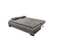 Canapea extensibila, Sophie, Ranger 11 Grey, 3 locuri, 208 x 93 x 105 cm, gri