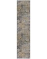 Covor Wonderlast Grey Ochre, Flair Rugs, 80 x 300 cm, polipropilena, multicolor