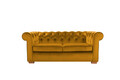 Canapea Oxford Chesterfield, 93x183x75 cm, 2 locuri, Mustard