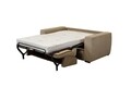 Canapea extensibila, Toscana Divano Letto, 95x188x87 cm, 2 locuri, Bej