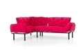 Coltar Nitta Corner, Futon, metal, fucsia