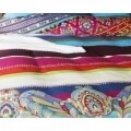 Lenjerie de pat dubla Jetti Multi - Primavera Deluxe, Royal Textile, 3 piese, 240 x 260 cm, 100% bumbac satinat, multicolora