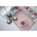 Covor indoor outdoor Floorita CHROME PINK 160X230